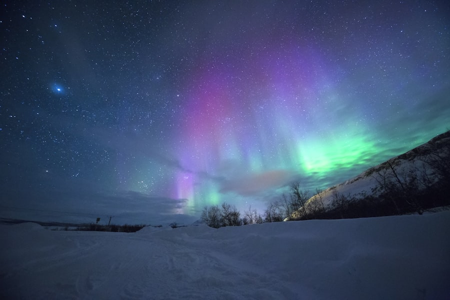 Glass igloo hotel under the aurora borealis in Finnish Lapland